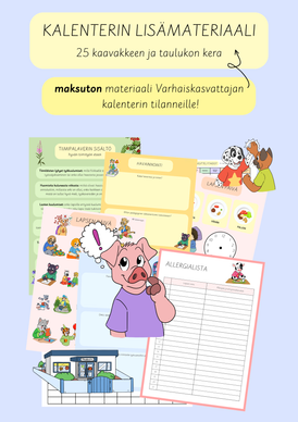 Kalenterin lisämateriaali 2025-2026 (kalenterin ostajille 0€)