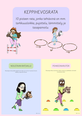 Keppihevosrata lapsille