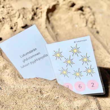 Kesämatikkaa pyykkipojilla