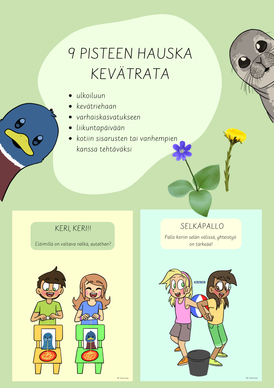 9 pisteen hauska kevätrata