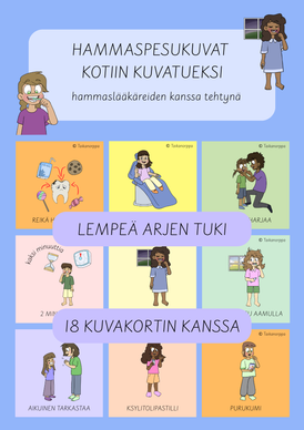 Hammaspesukuvat kotiin kuvatueksi