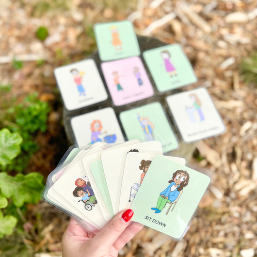 Daily routine cards: kids