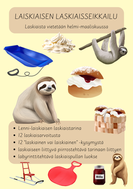 Laiskiaisen laskiaisseikkailu (laskiainen seuraavaksi 15.2. & 17.2.2026)