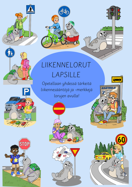 Liikennelorut lapsille (liikenneturvallisuusviikko 2025)