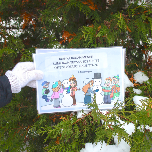 Toiminnallinen lumirata talveen