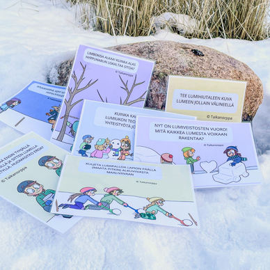 Toiminnallinen lumirata talveen