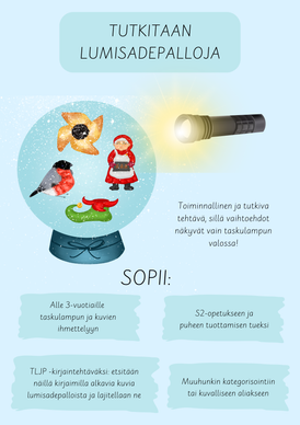 Tutkitaan lumisadepalloja (LTJP)