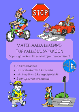 Liikenneturvallisuusviikkoon (7.-11.9.2026) materiaalia