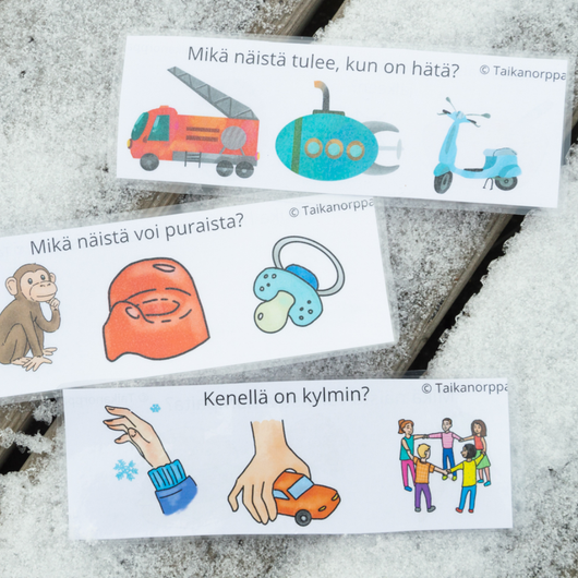 Mikä näistä (...on karvaisin, iloisin...?) -kortit osa 2