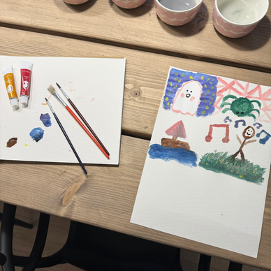 Musiikkiliikuntaa ja -maalausta