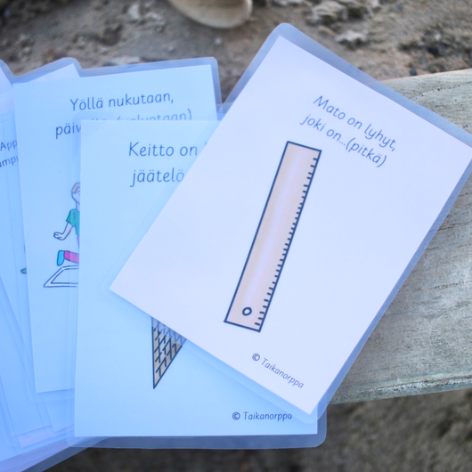 Päättelytehtäväkortit 