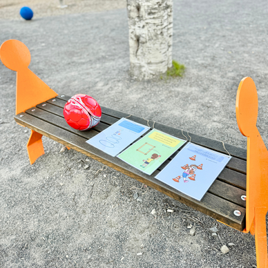 Pallorata (pomputtelu, kiinniotto, vierittäminen ja heittäminen)