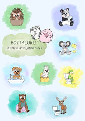 Pottalorut pottatreenin tueksi