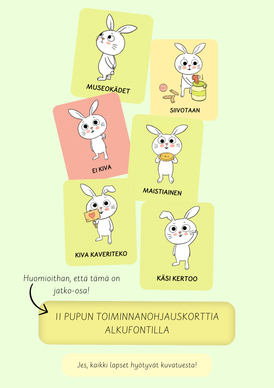 Pupun toiminnanohjauskortit (jatko-osa!)