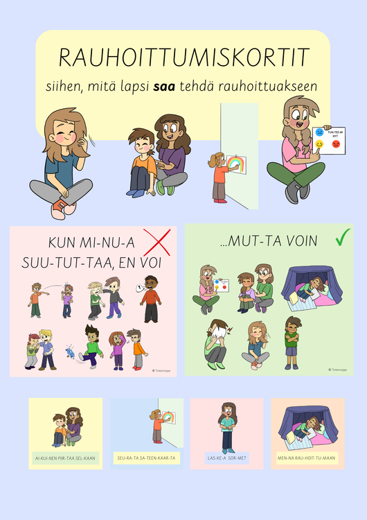 Rauhoittumiskortit