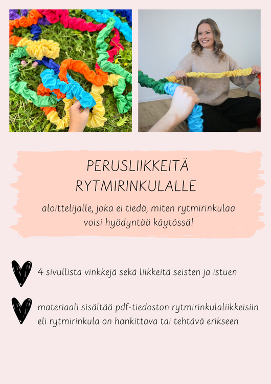 Rytmirinkulaan ohje sen käyttöön