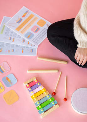 Muskari kädestä pitäen osa 2: ksylofoni, rytmikapulat ja rummut