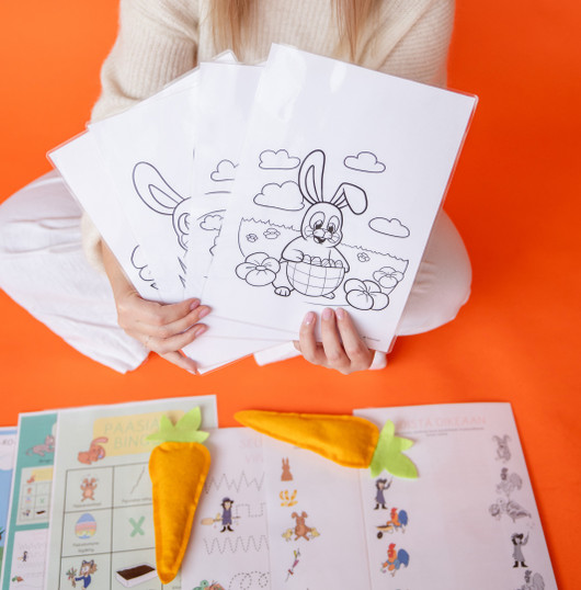 Pääsiäisen kynä- ja paperitehtäviä