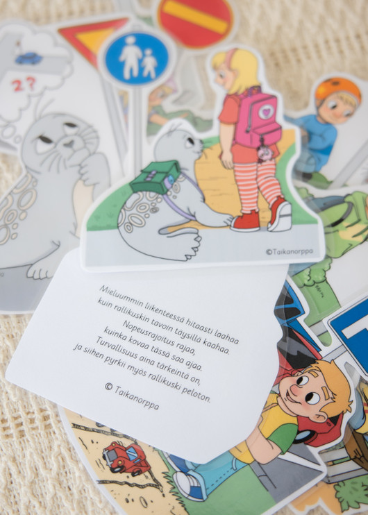 Liikennelorut lapsille (liikenneturvallisuusviikko 2025)