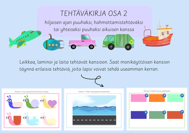 Tehtäväkirja lapsille osa 2 