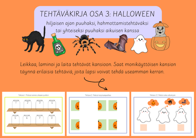 Tehtäväkirja osa 3: halloween