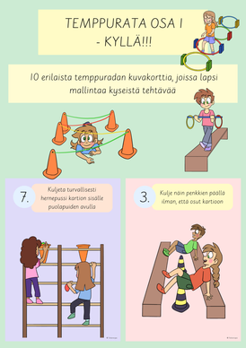 Temppurata lapsille osa 1