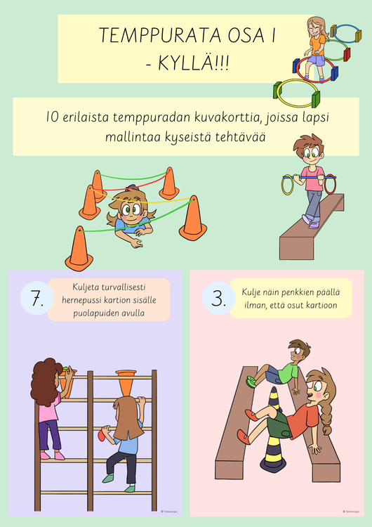 Temppurata lapsille osa 1