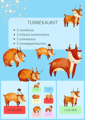 Tunnekauriit (tunnemittari, tunnelorut ja tunne-eläimet)