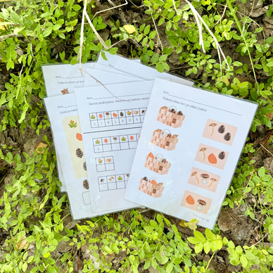 Syksyisiä hahmottamistehtäviä