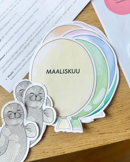Ennakkomyynti: A4-Varhaiskasvatuksen kalenteri 27-28: VIIVAT