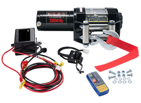 Sähkövinssi 12V 1360kg, kauko-ohjain + langaton kauko-ohjain