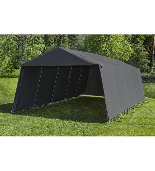 Pressutalli Prohall 7m x 3,4m, korkeus 2,2m, 500g/m2