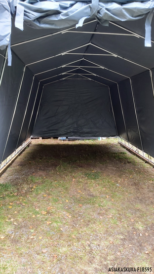 Pressutalli Prohall 6m x 3,2m x 2,2m, 500g/m2