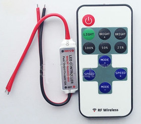 LED Kaukosäädin RF, 12A, 5-24V