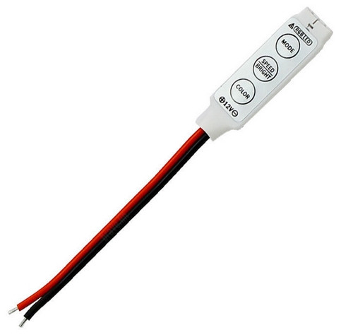 RGB LED-valonauhan minikytkin 12V