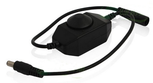 LED Himmennin Quick, 12V/24W, 24V/48W, musta