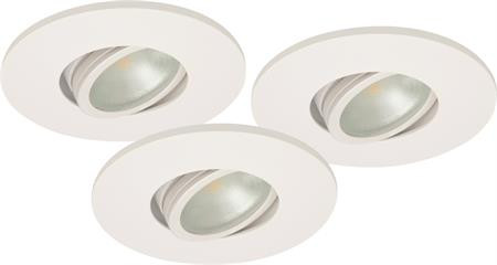 LED Alasvalopaketti MD-350, 230V, 18W, Valkoinen, Himmennettävä, IP21, 2700K