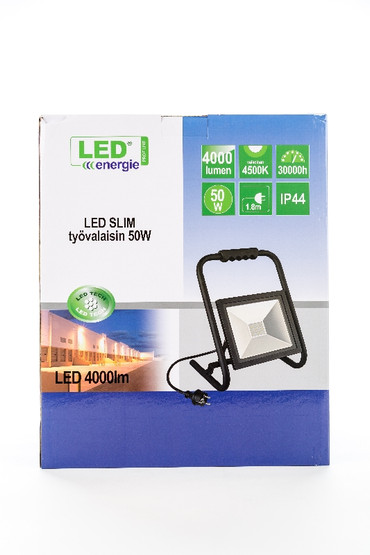 LED Energie Slim valonheitin 50W H-jalustalla
