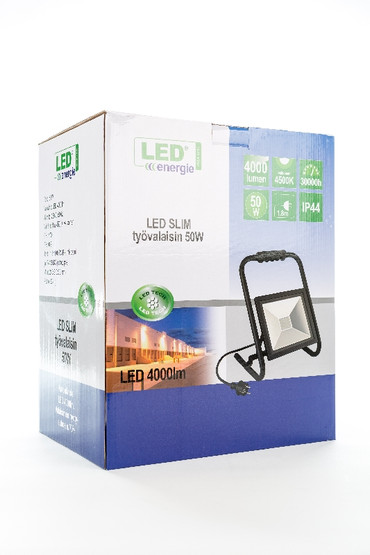 LED Energie Slim valonheitin 50W H-jalustalla