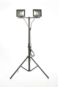 LED Energie Slim valonheitin 2x20W tripod jalustalla