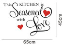 Sisustusteksti Kitchen Seasoned Love