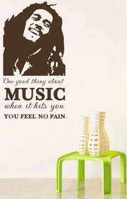 Sisustustarra No pain -Bob Marley