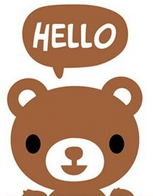 Sisustustarra Karhu Hello