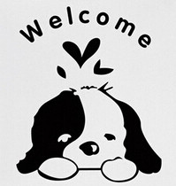 Sisustustarra Welcome Koira