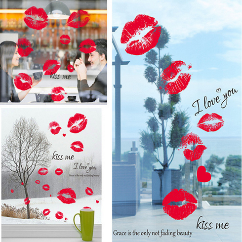 Sisustustarra Kiss Me, I Love You