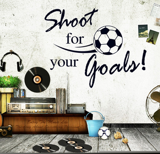 Sisustustarra Shoot For Your Goals!