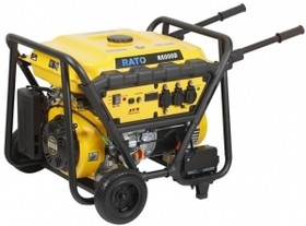 Aggregaatti Rato R6000D, 12/230V, 6,0kW, sähköstartti, bensiini