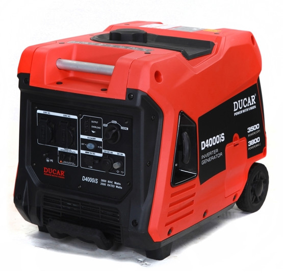 Aggregaatti-invertteri Ducar D4000IS, 230V, bensiini