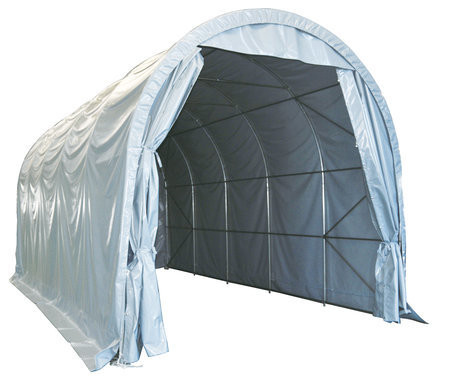 Pressutalli 8m x 4m, korkeus 4m, 450g/m2