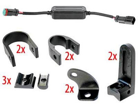 SAE LED-työ-/kaukovalo 100W, 9-36V, 9960lm